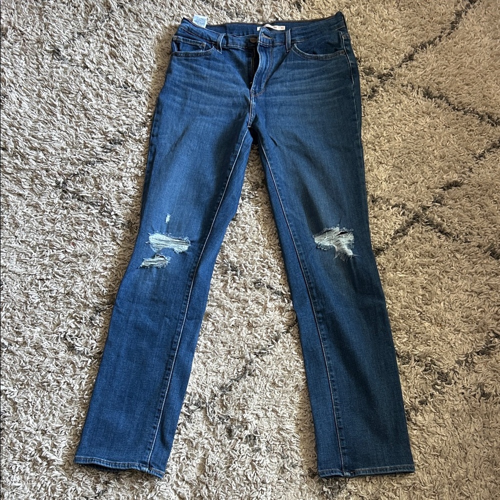 Levi's Women's Dark Blue Skinny Jeans